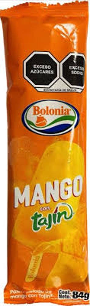 Paleta Bolonia Mango con Tajin 84 g