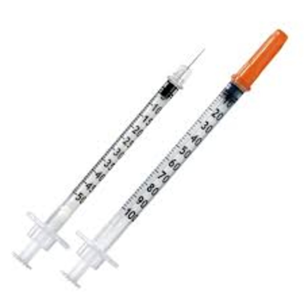 jeringa suelta insulina