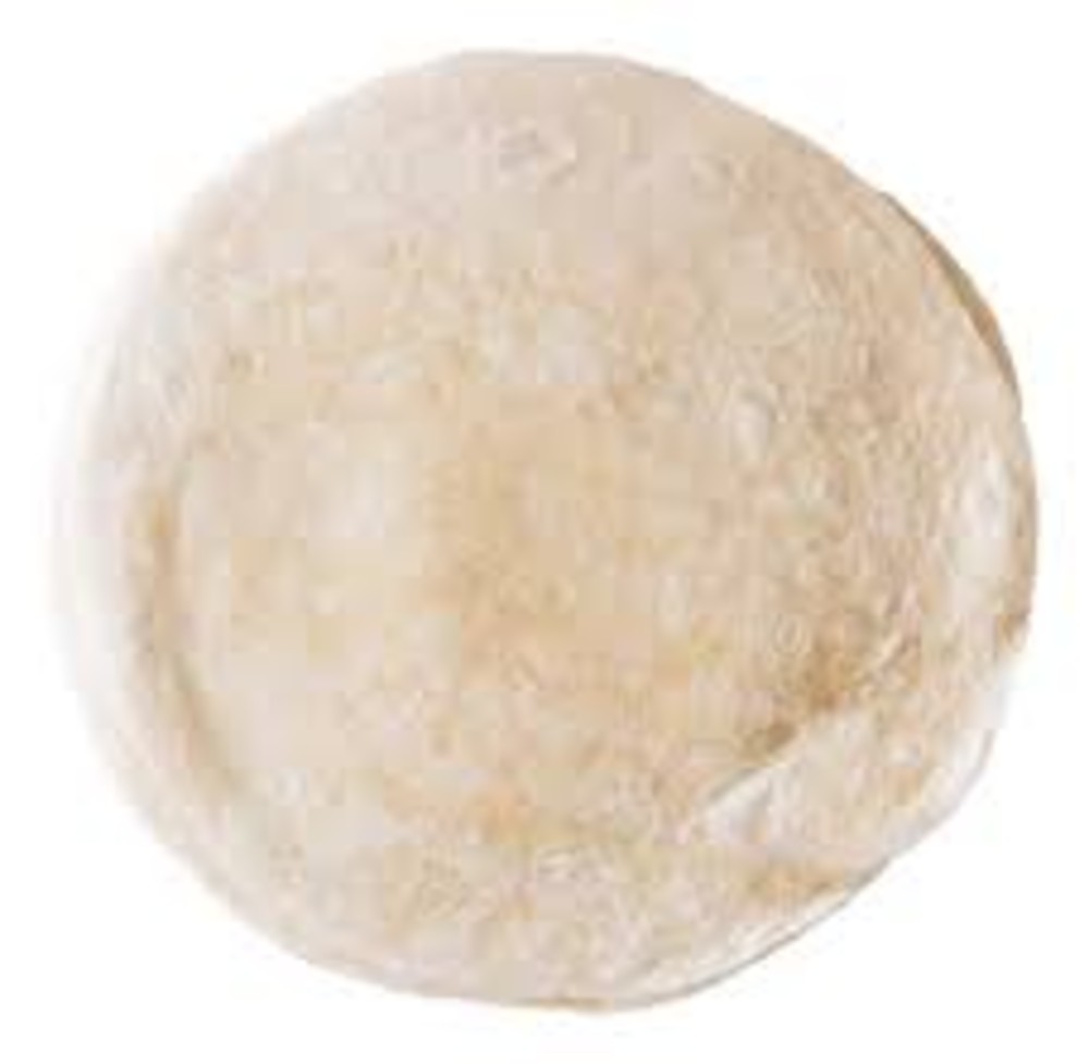 Tortilla de harina burrera