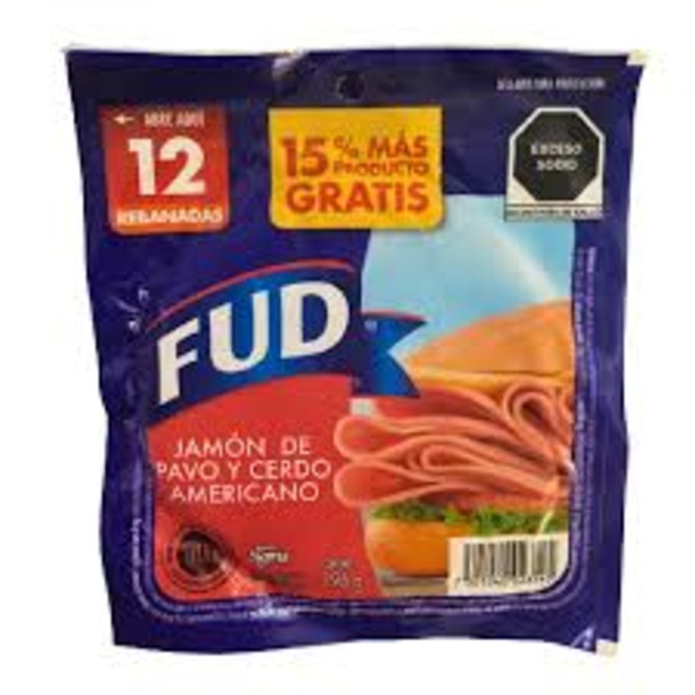 Jamon Fud De Pavo y cerdo Americano 196g