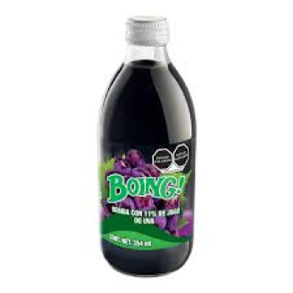 Jugo Boing Vidrio Uva 354Ml