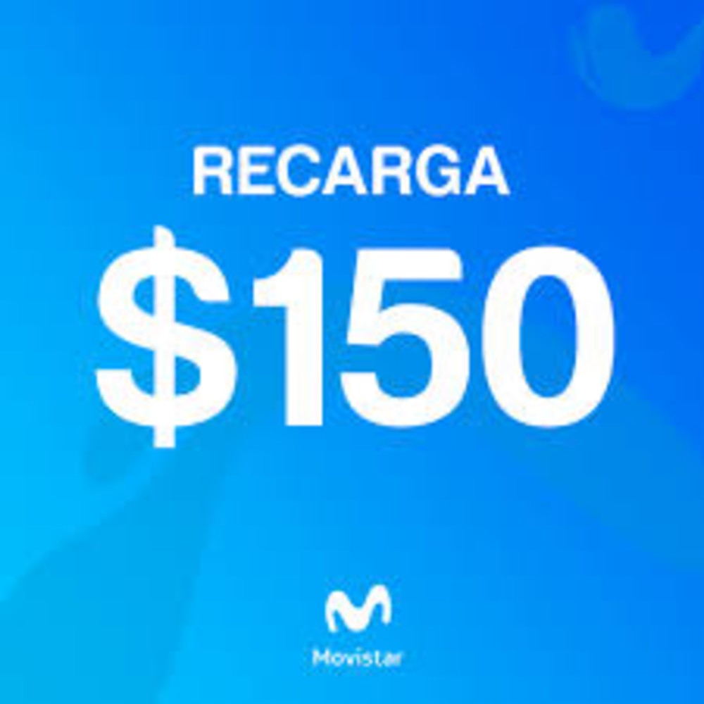 recarga $150
