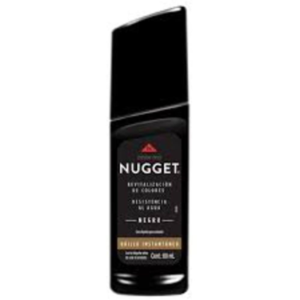 nugget negro cera liquida para zapatos 60ml