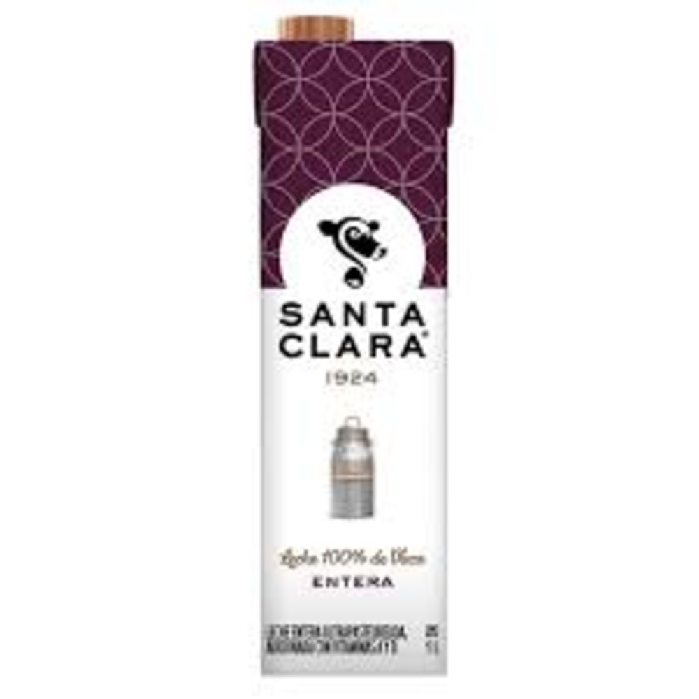 Leche Santa Clara entera 1L