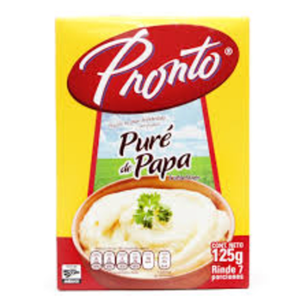 Puré de Papa Instantáneo Pronto