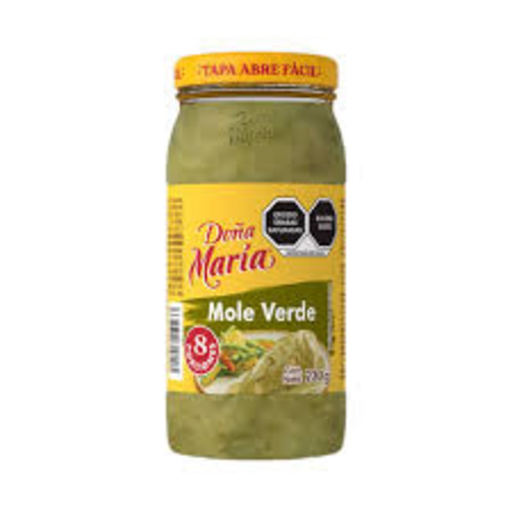 Mole verde de vaso Doña Maria 230g