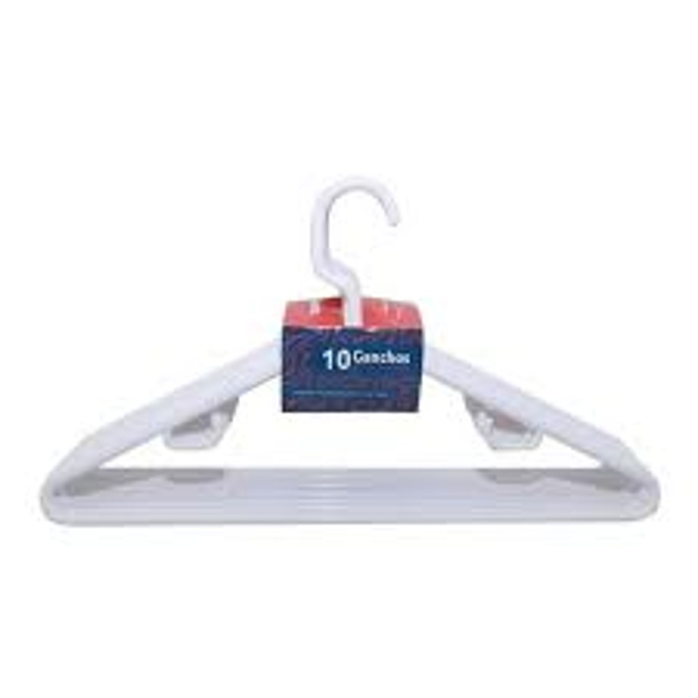 Ganchos para ropa chicos 10 pz