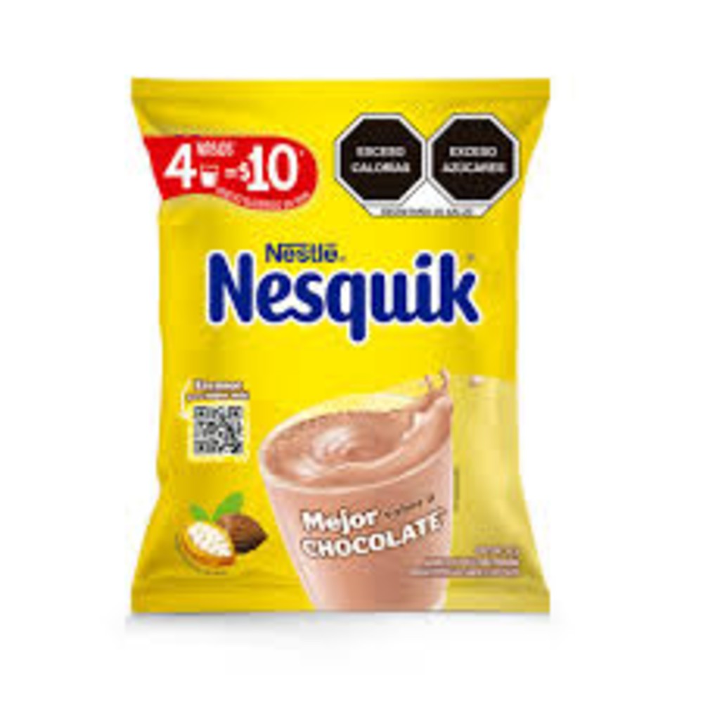 Nesquik sabor chocolate 52gr