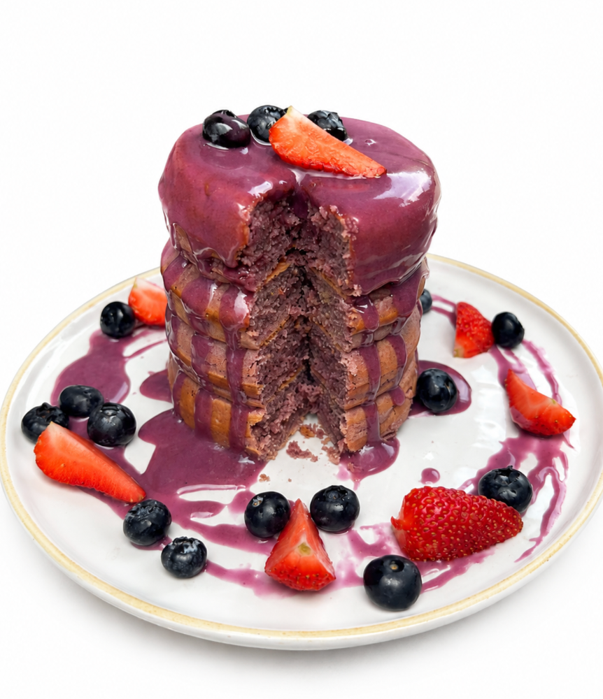 NEW Ube Gluten Free Pancakes