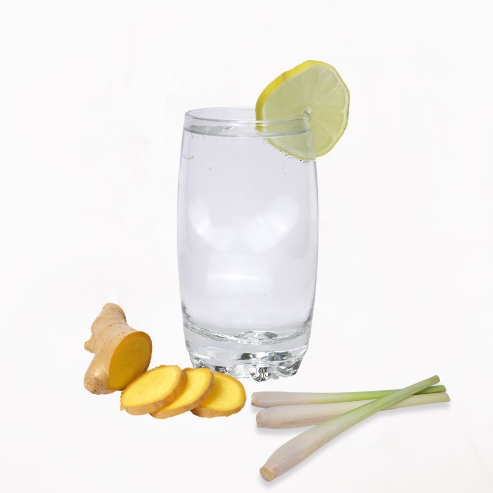 Ginger Lemongrass Lime soda