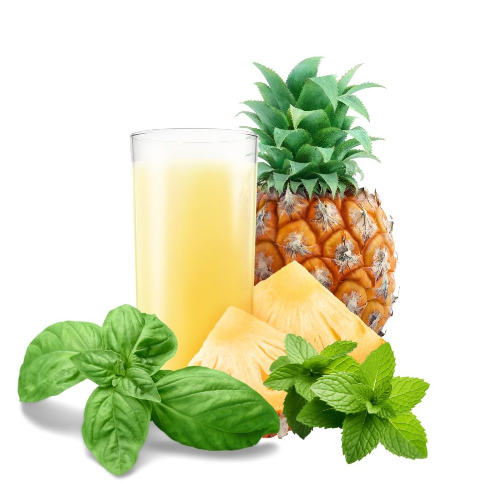 Minty Breeze (pineapple mint basil)