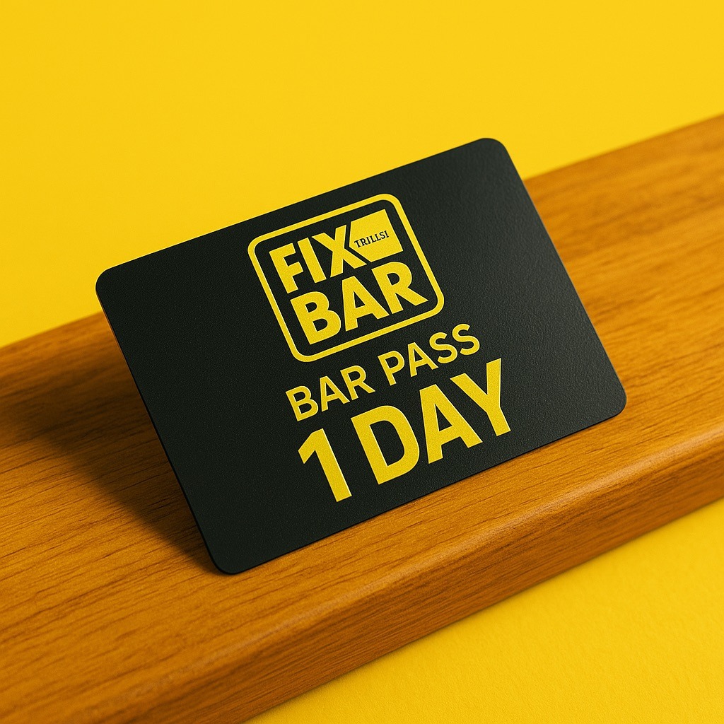 1 DAY - BAR PASS