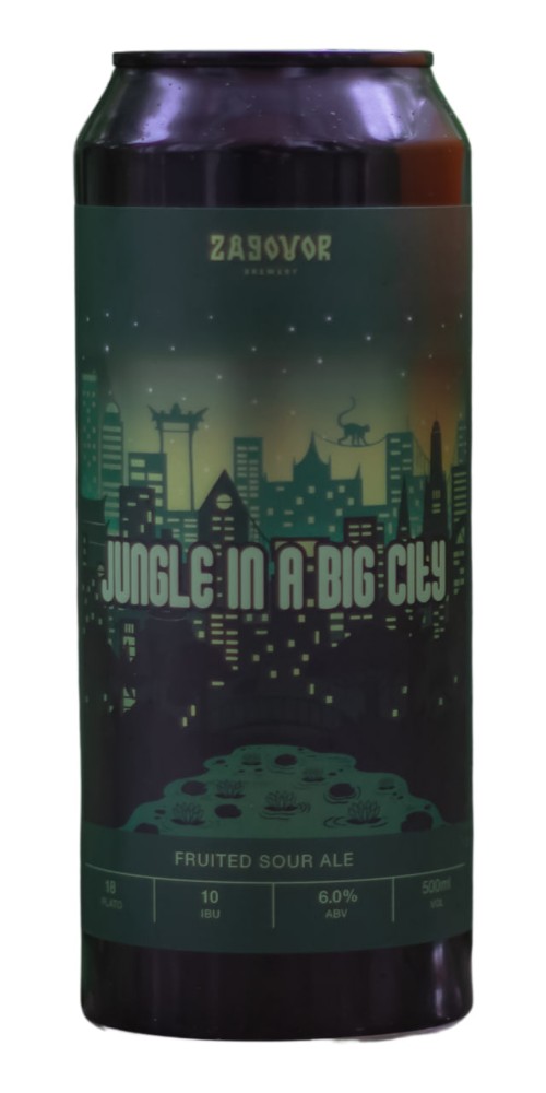 Jungle in a Big City mango fruited soure ale