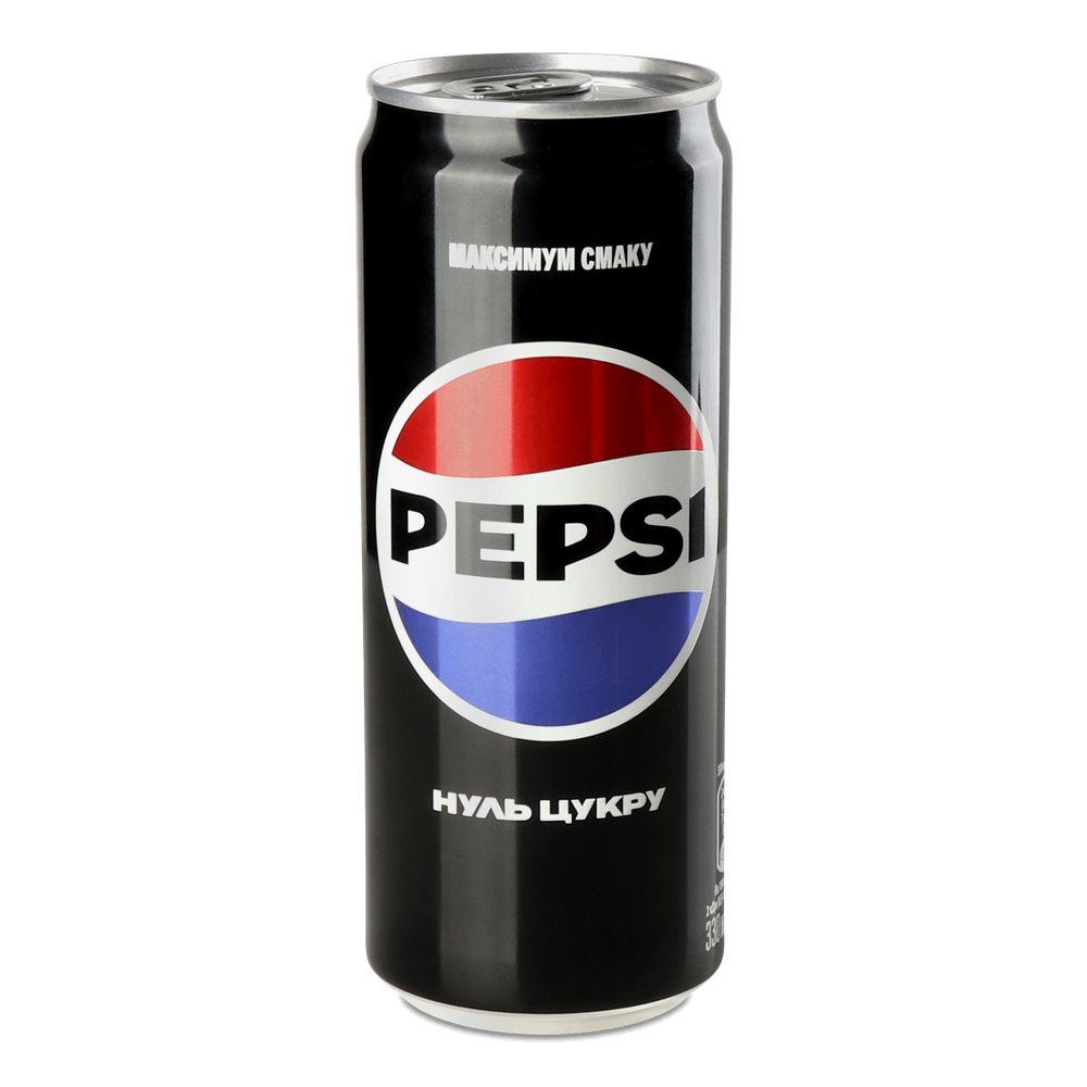 Pepsi black 0.33л