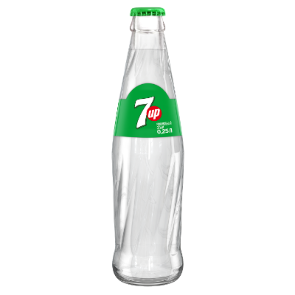 7 UP 0.25л скло