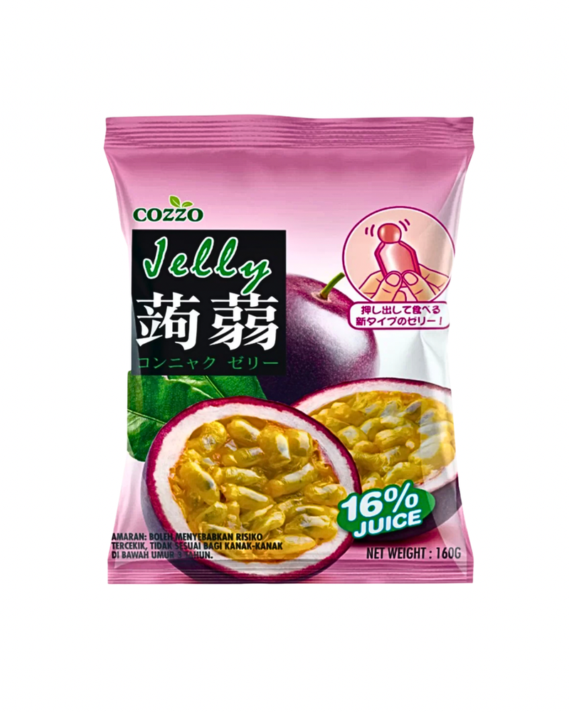 Фруктовий десерт (желе із соком) зі смаком маракуї