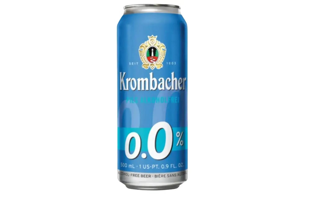 Пиво Krombacher б/а (з/б 0.5)