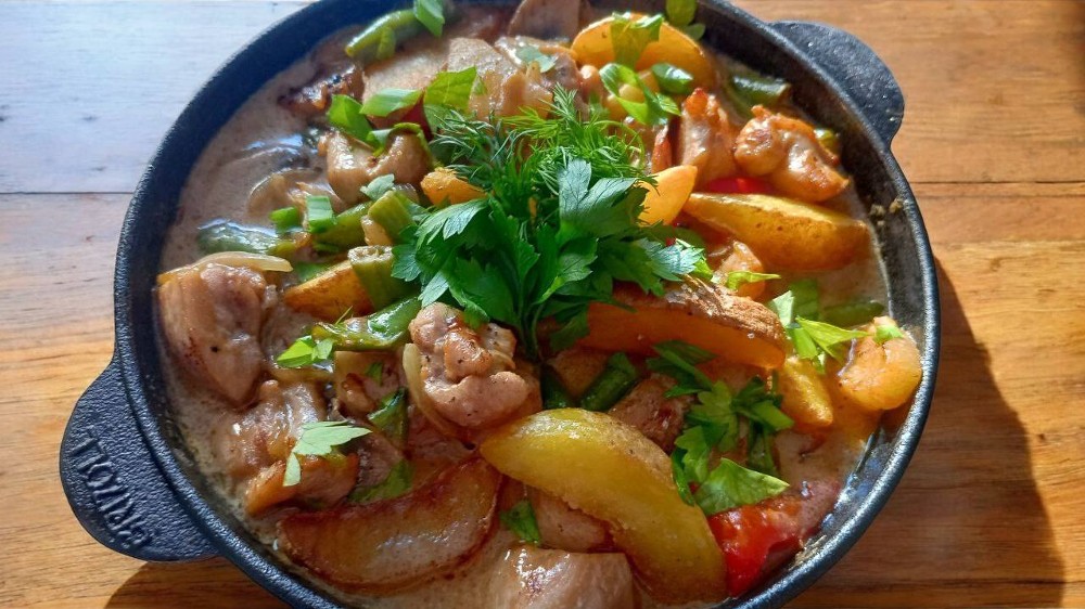 Пательня з куркою 350 г