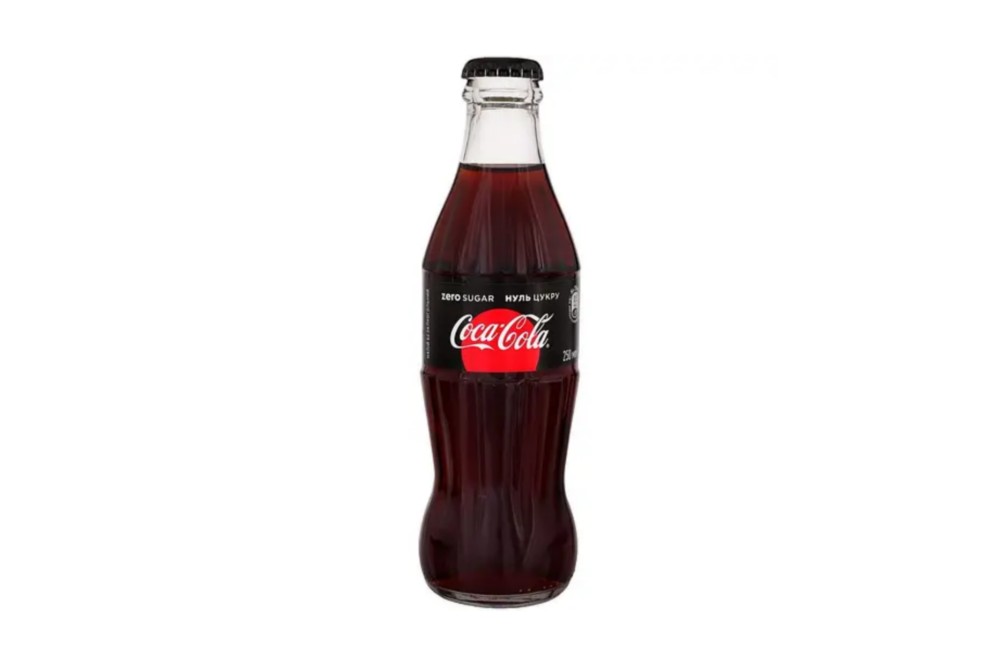 Coca-cola ZERO скло 0.25