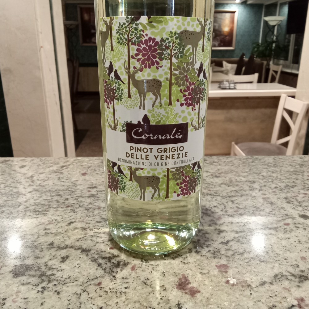 Вино Cornale pinot grigo delle venezie біле сухе 0,75л