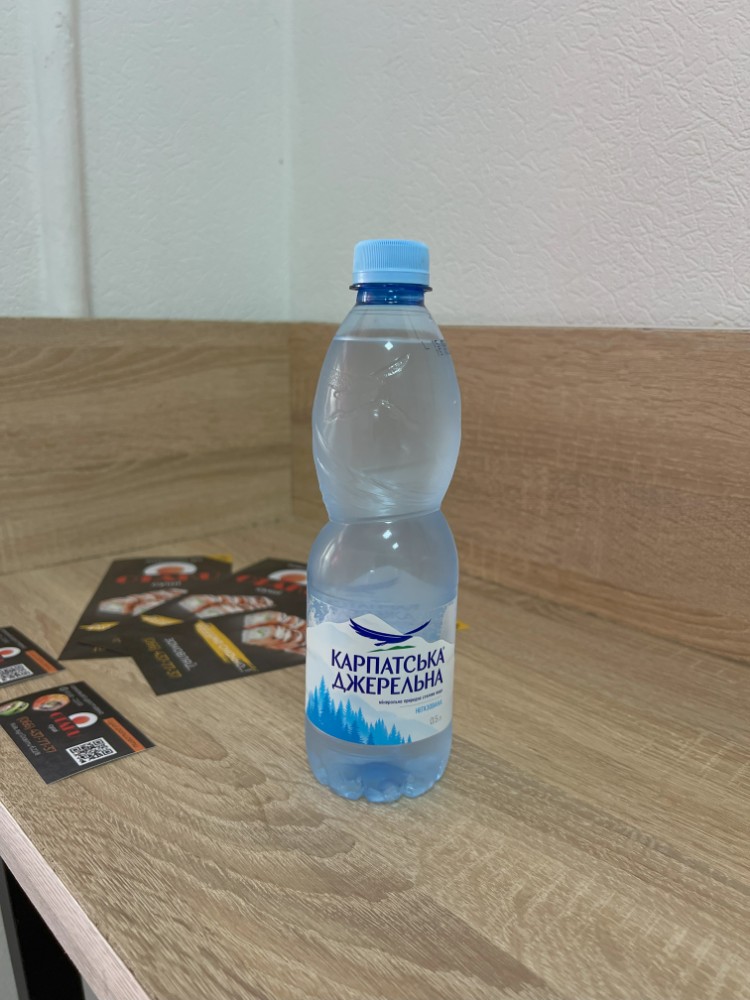 Вода карпатська джерельна 0,5