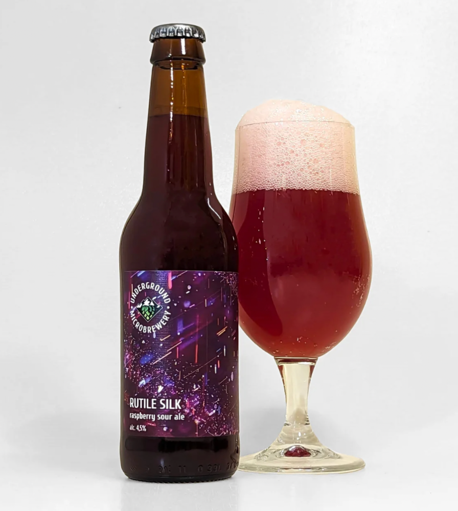 Rutile Silk raspberry (raspberry sour ale)