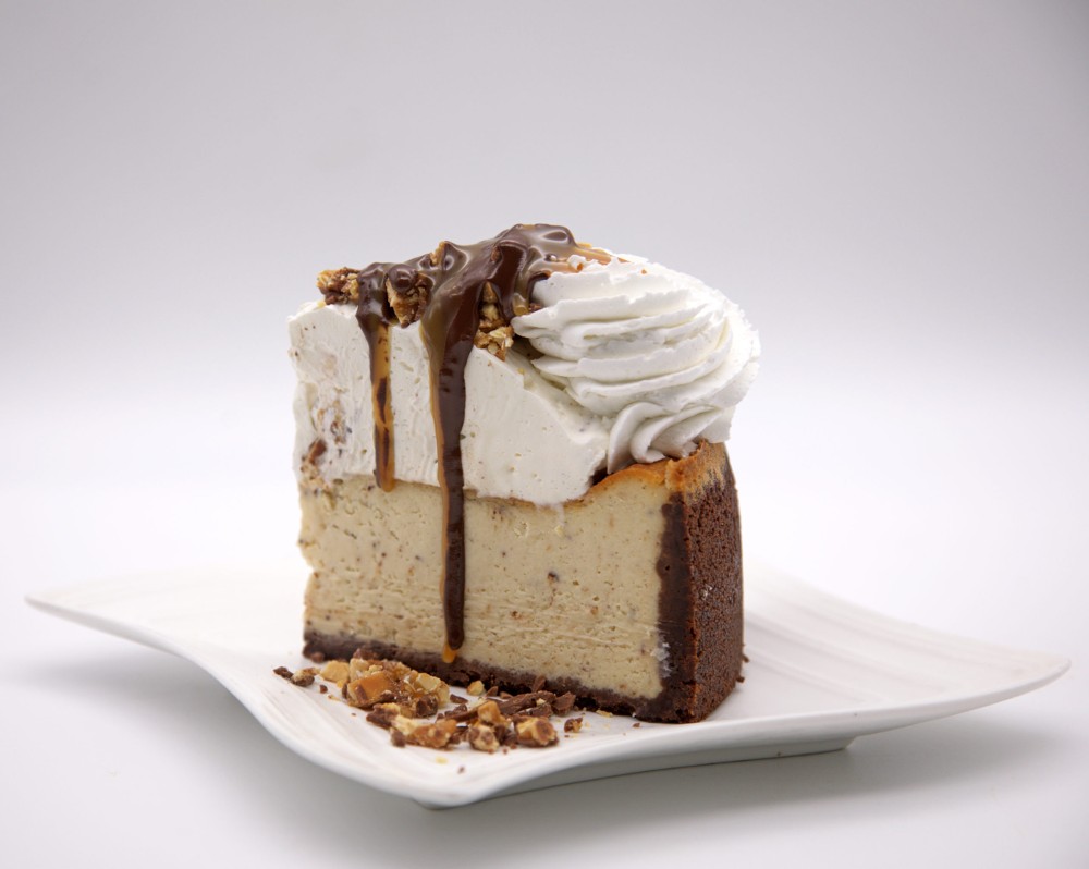 Snickers Bar Chunk Cheesecake