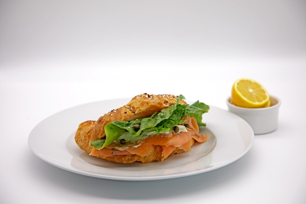 Salmon & Cheese Croissant