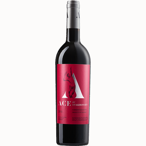 Каберне Асе, ACE by Stakhovsky черв. сухе 0,75л