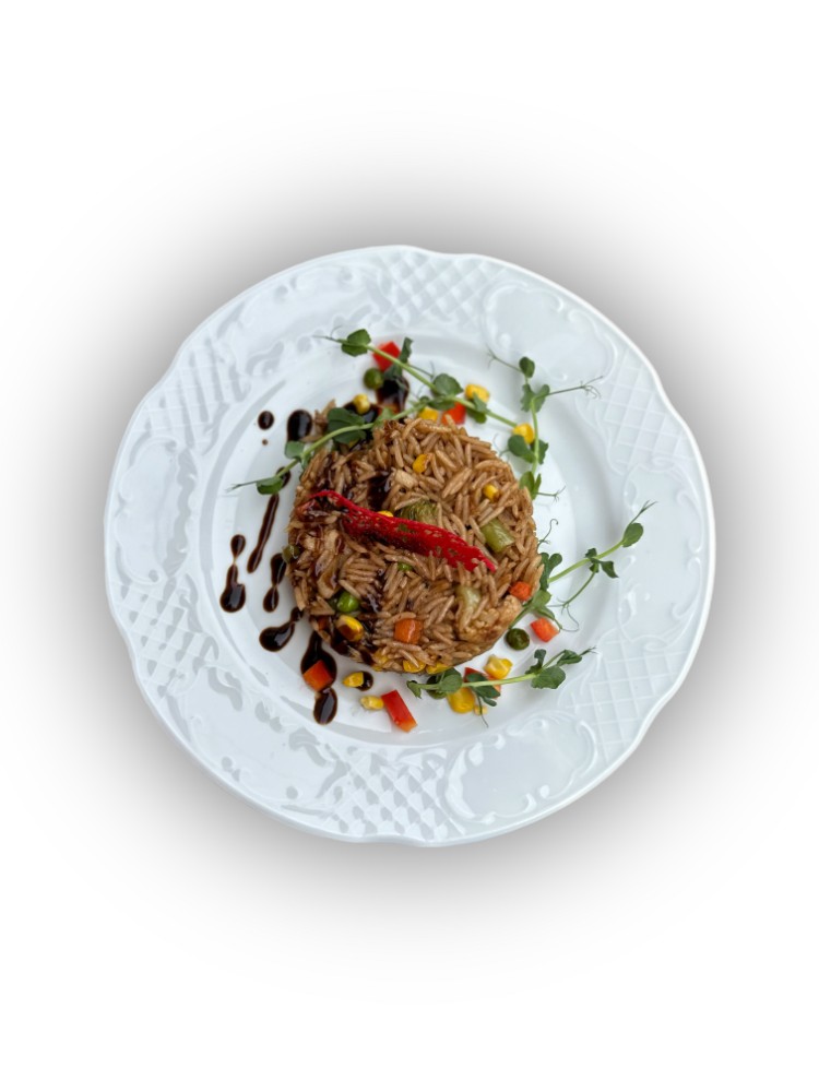Рис з овочами