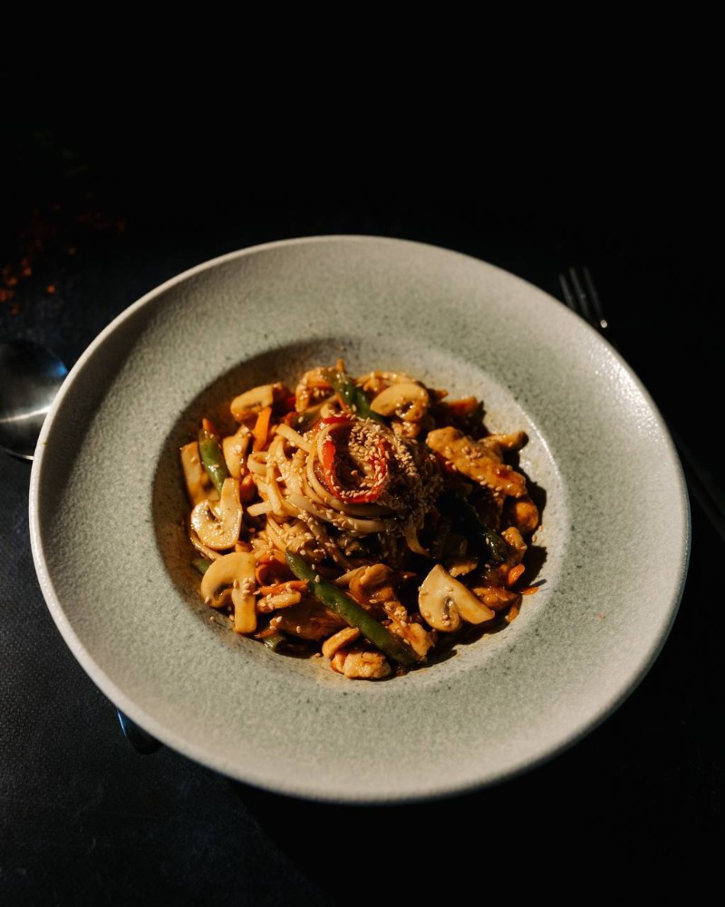 Удон з куркою