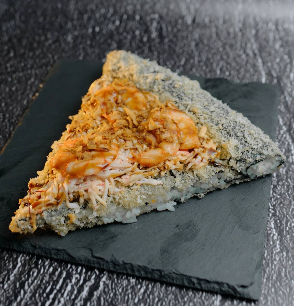 Суші Піца з Креветкою