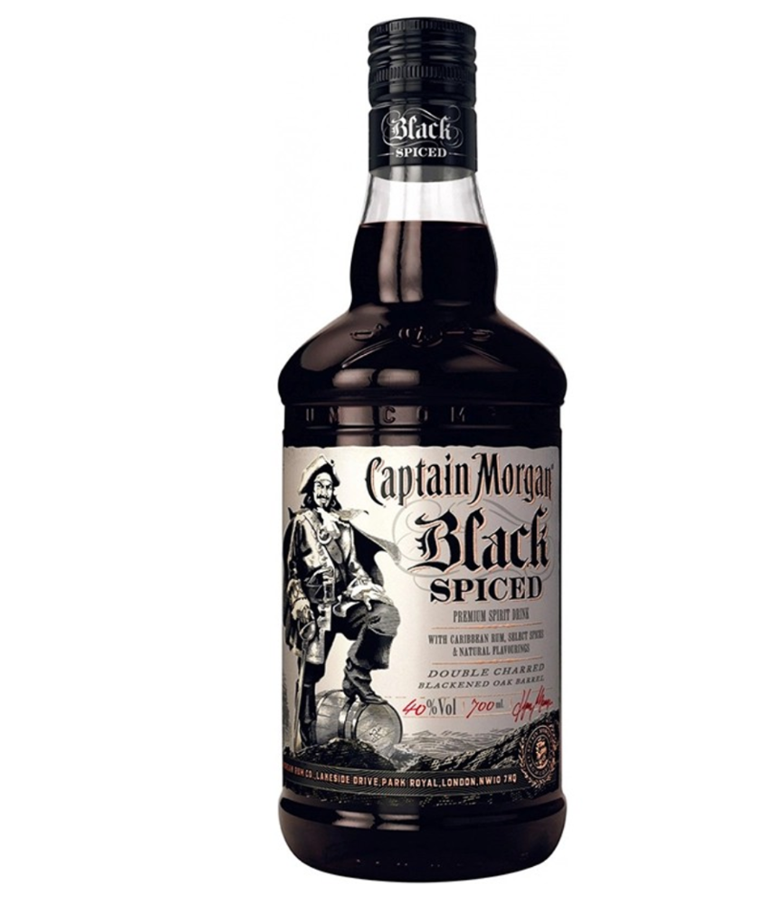 Ром Captain Morgan Black Spiced 50 мл