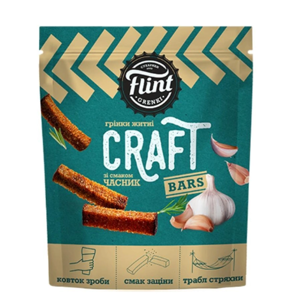 Грінки Craft житньо-пшеничні