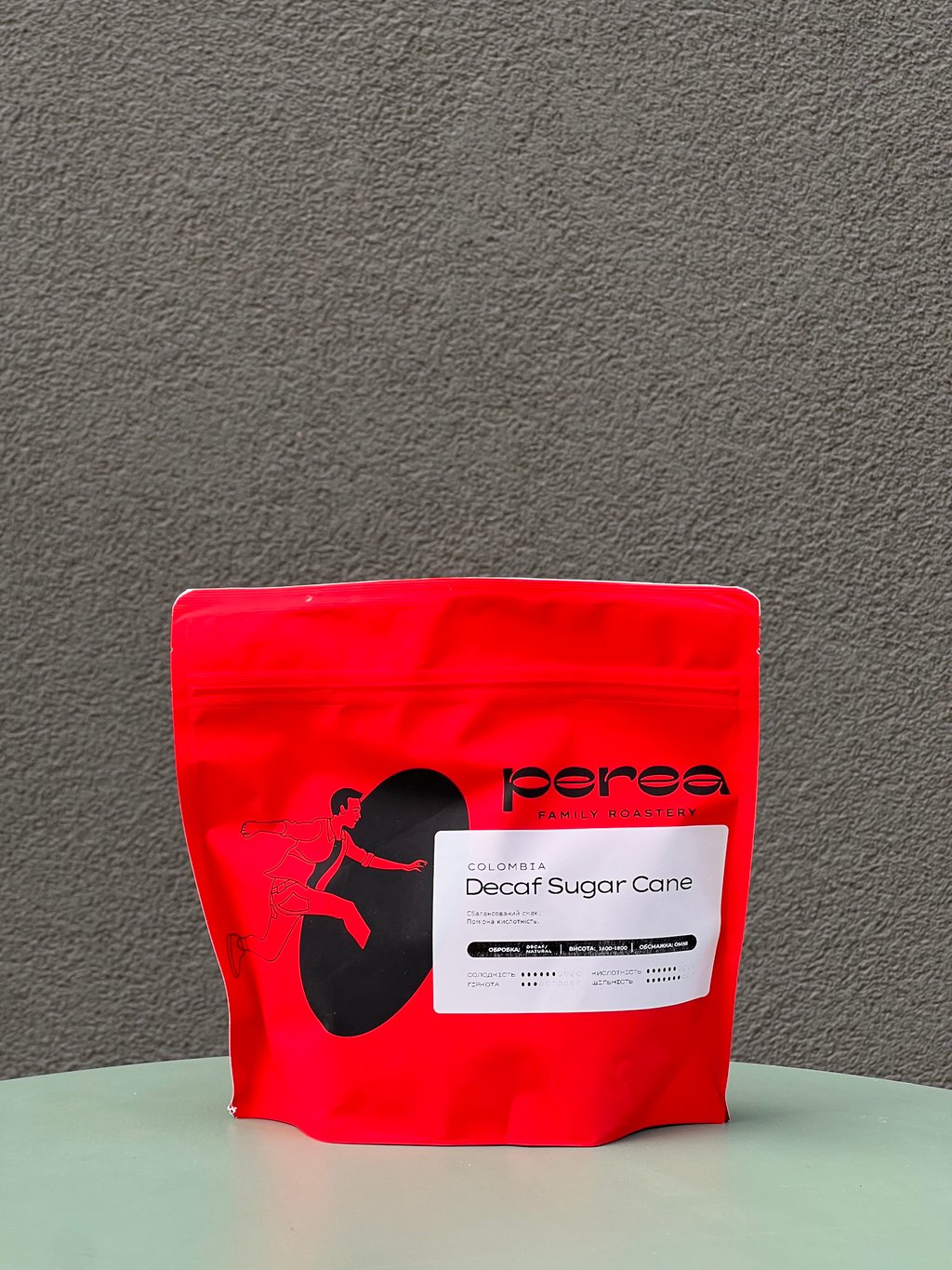 Кава в зернах, Perea, Decaf Sugar Cane, 250г