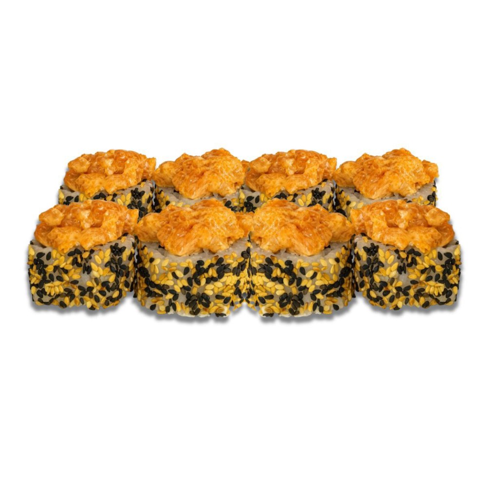 🌶️Тартар з лососем (280г -8шт)