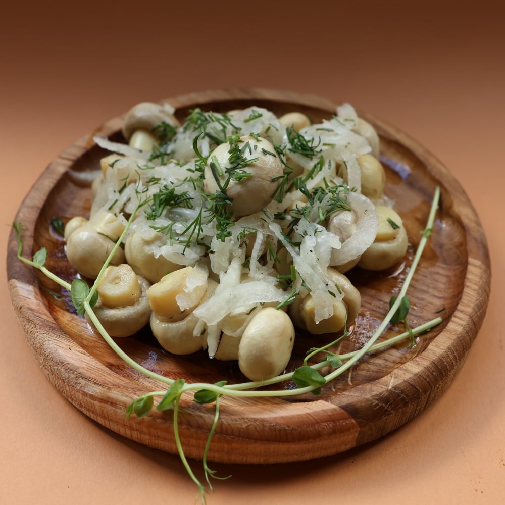 Маринованні печериці