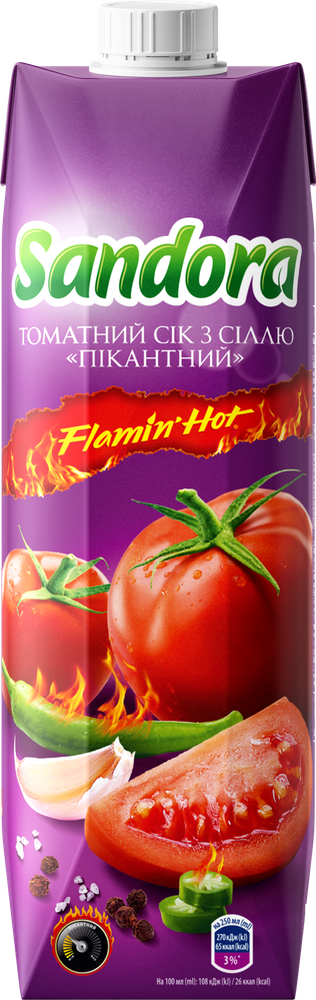 Sandora СІК ТОМАТ ПІКАНТНИЙ 1л