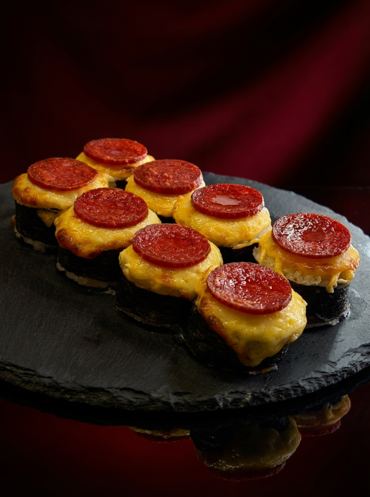 Запечений рол з папероні