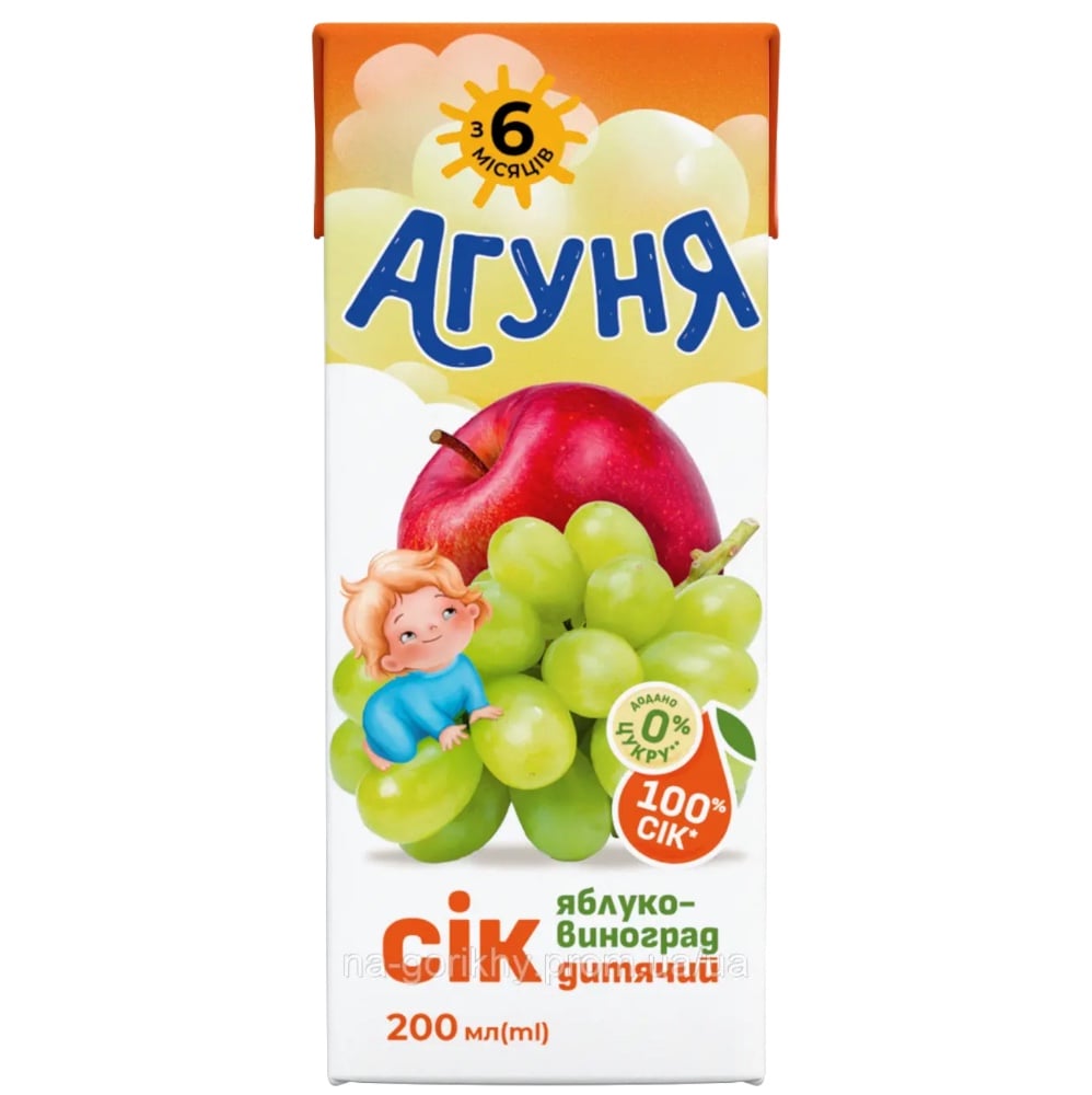 Агуня яблучно- виноградний