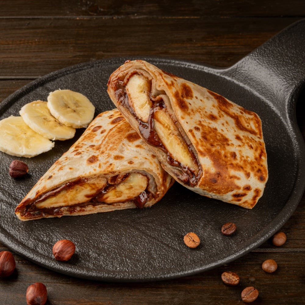 Банан з горіховою пастою (300g)