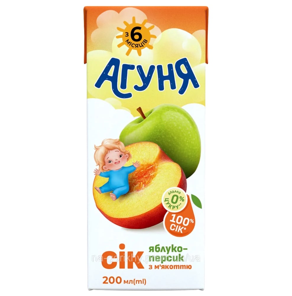 Агуня яблуко-персік