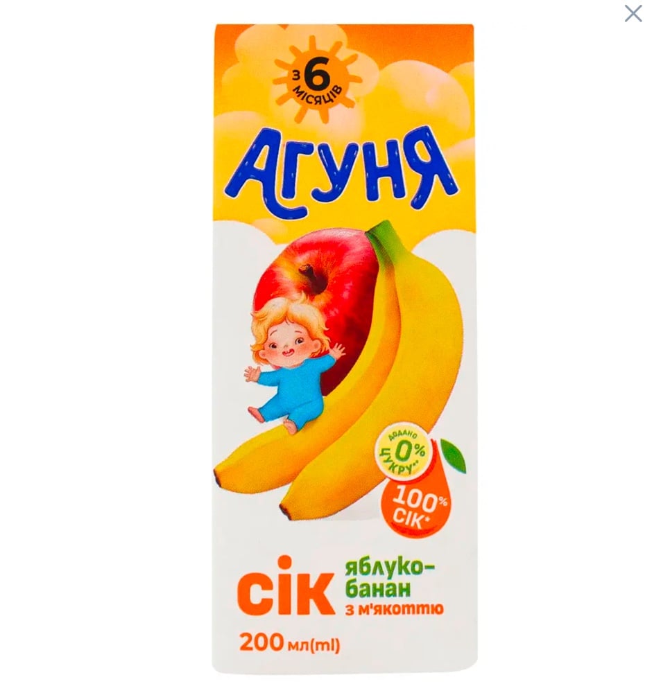 Агуня Яблуко-Банан