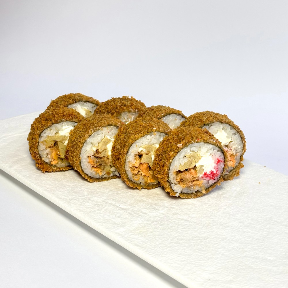 Лосось теріякі в темпурі