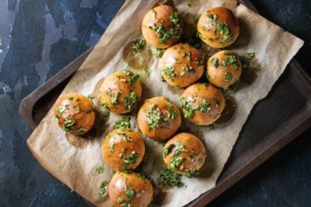 Булочки з часником