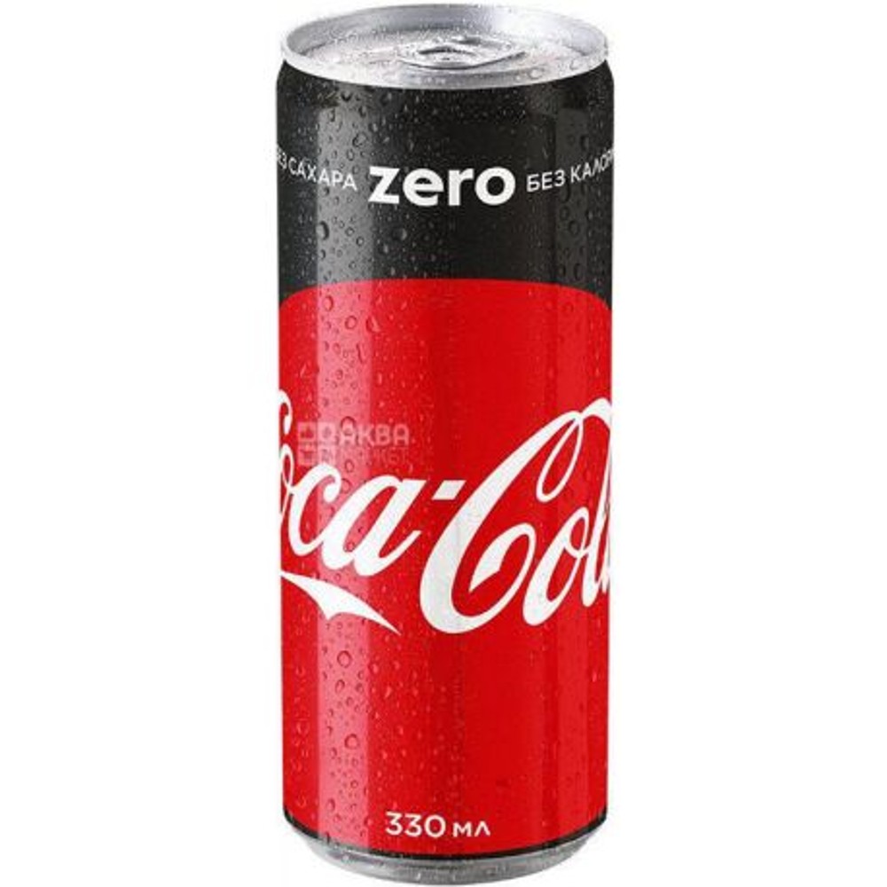 Coca-cola ж/б zero 330 мл