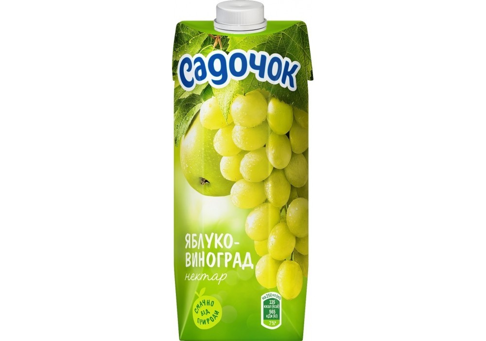 Садочок виноград-яблуко 500 мл