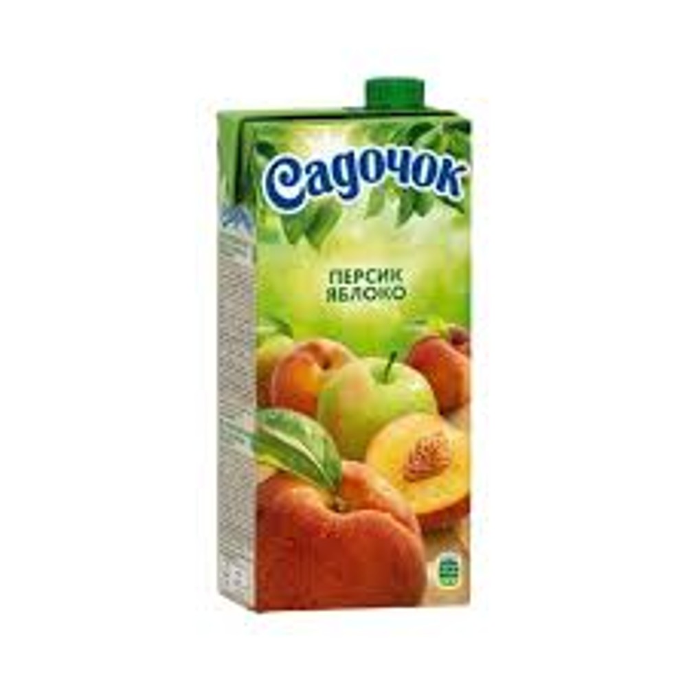 Сік Садочок(персик-яблуко)0,5л