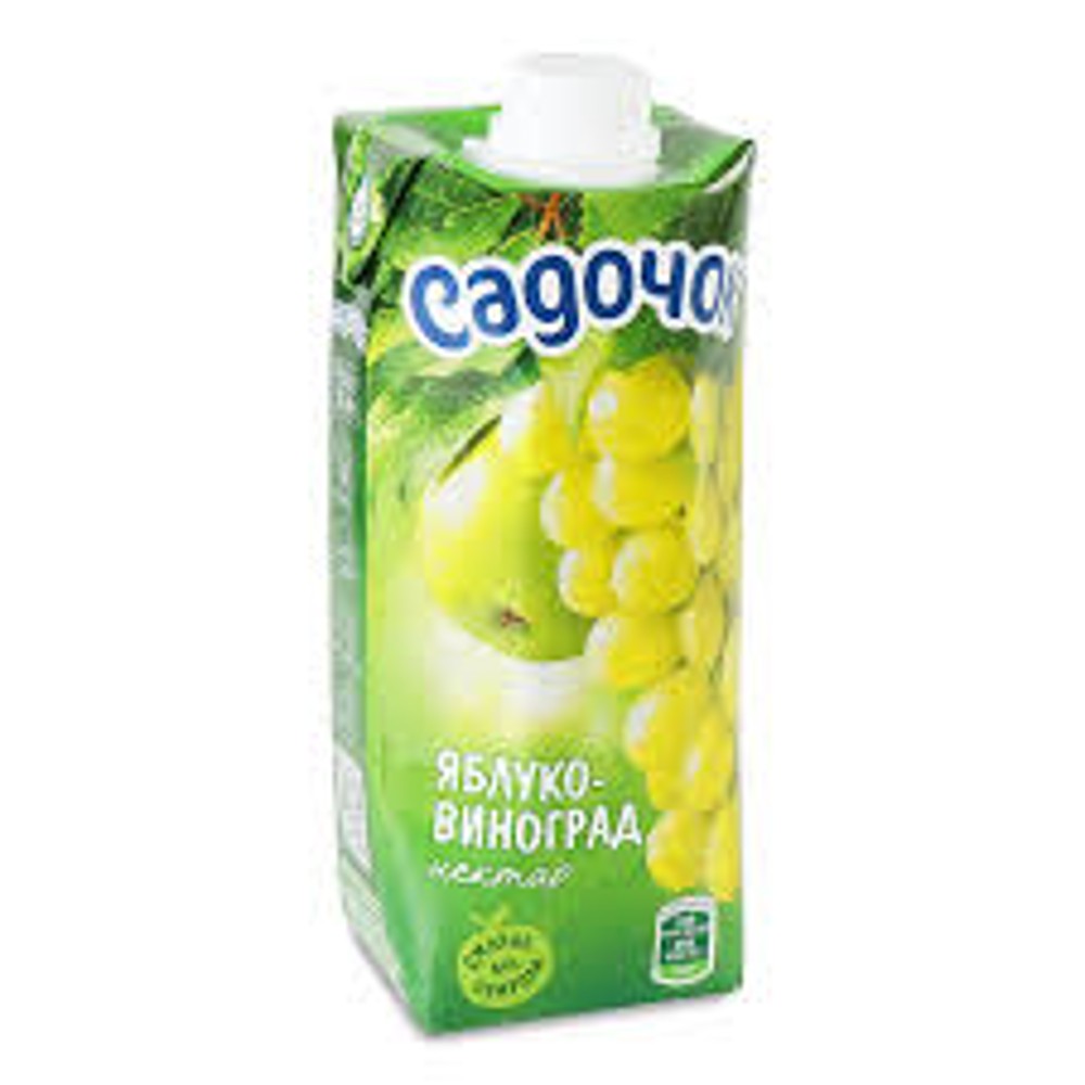 Сік Садочок(ябл,-виноград)0,5л