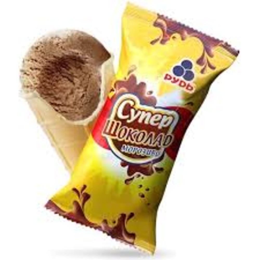 Рудь Морозиво Супер шоколад стак70гр